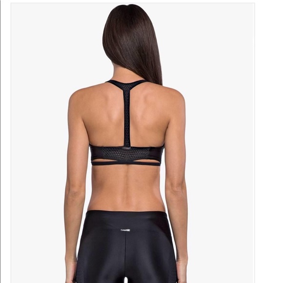 KORAL Mesmerize Sexy Black Sports Bra $85 - Picture 3 of 3